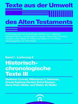 cover image of Historisch-chronologische Texte III